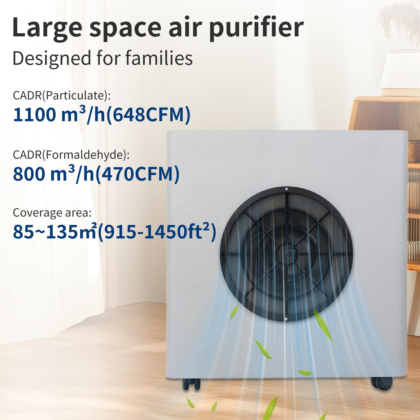 Berk D7S Large Space Industrial Anti-static Air Purifier