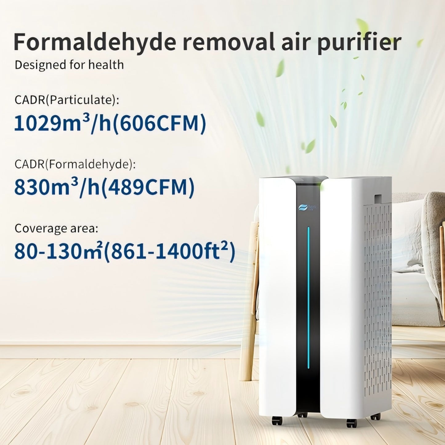 Berk D9L Pro Commercial Smart Display Air Purifier