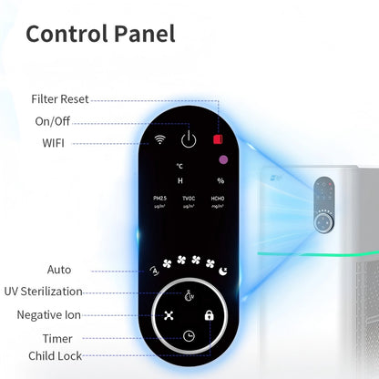Berk D6S Durable Humidifying Manual Air Purifier